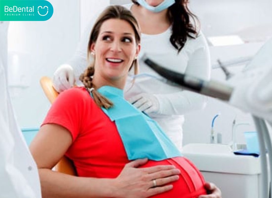 Làm răng sứ khi đang mang thai