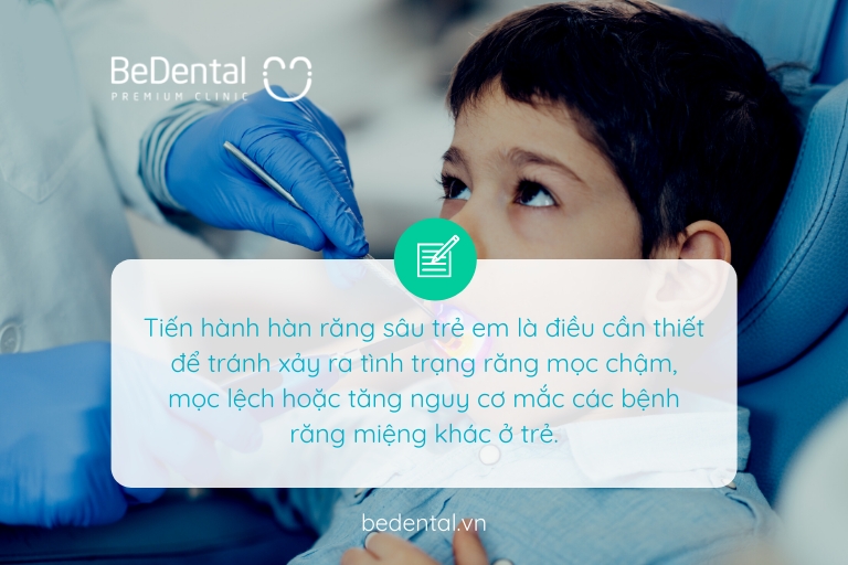 Có nên trám răng sâu trẻ em?