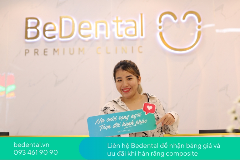 Trám răng tại BeDental dược cam kết về cả chất lượng lẫn chi phí phải chăng