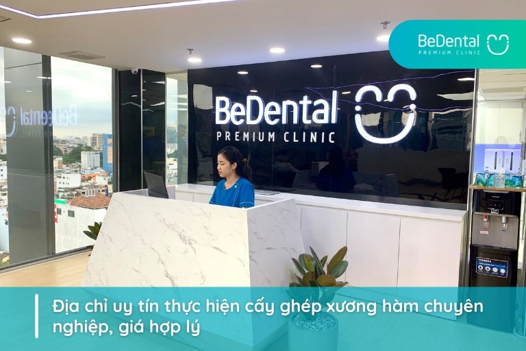 BeDental thực hiện cấy ghép xương hàm chuyên nghiệp, giá hợp lý