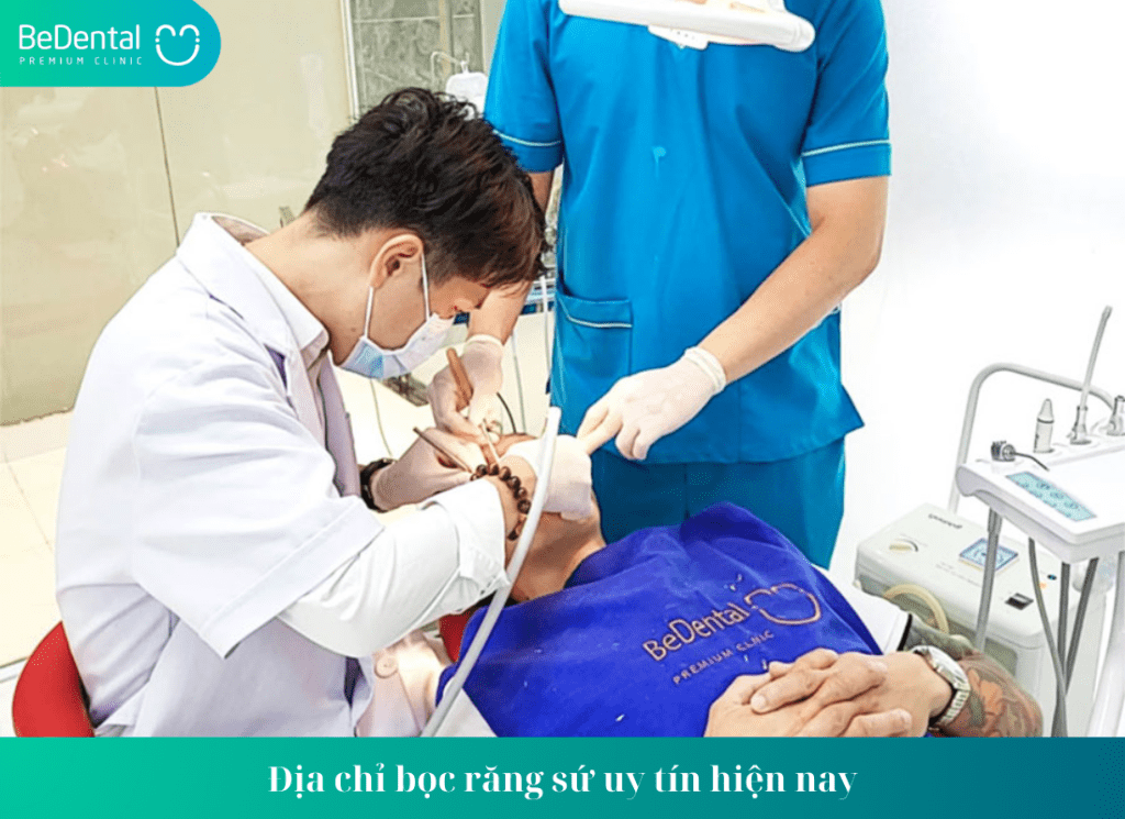 Địa chỉ bọc răng sứ uy tín hiện nay