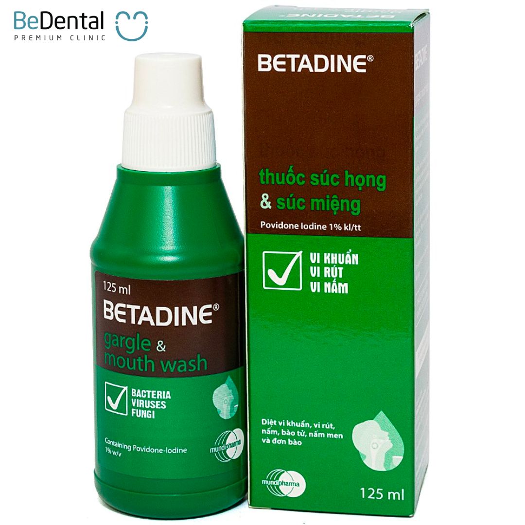 How many types of Betadine throatwash are there?