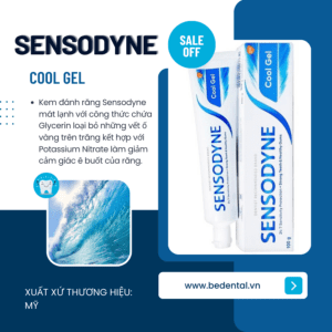 kem đánh răng sensodyne cool gel