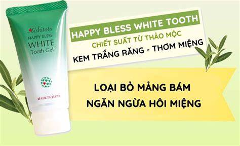 Kem Đánh Răng Aishitoto Happy Bless White Tooth Gel