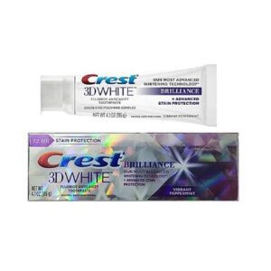 Kem đánh răng Crest 3D White Brilliance Vibrant Peppermint 116g