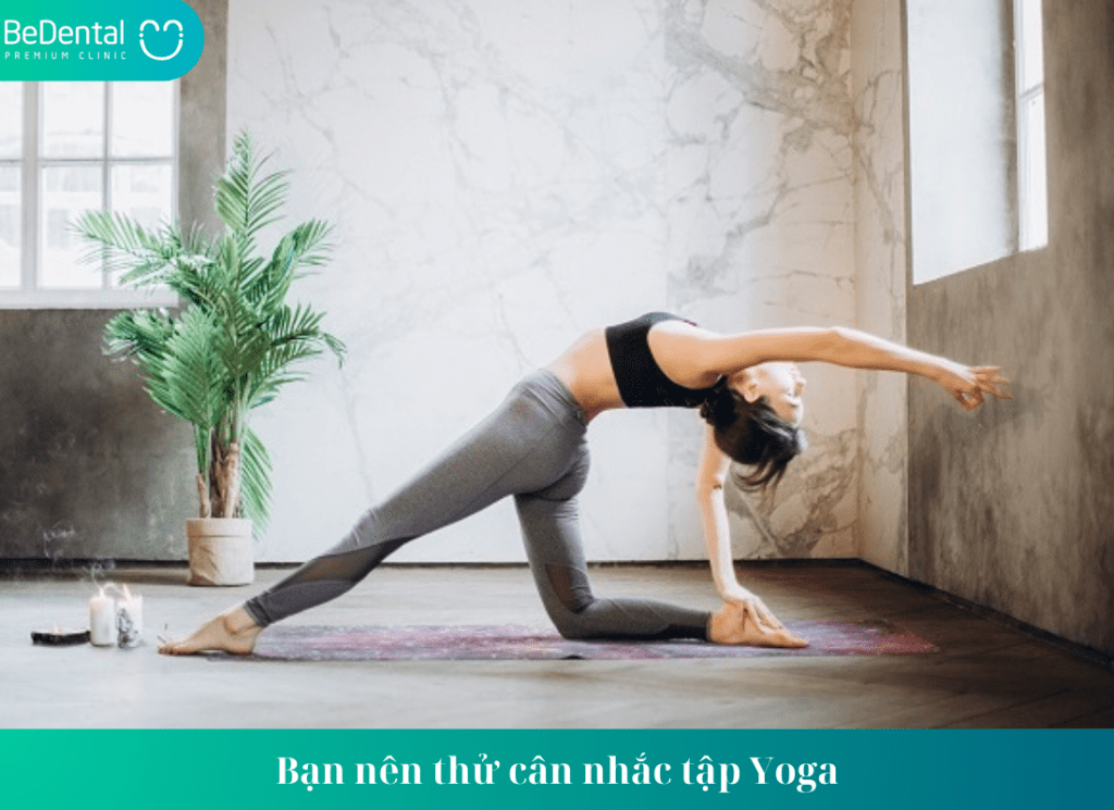 Ban nen thu can nhac tap Yoga