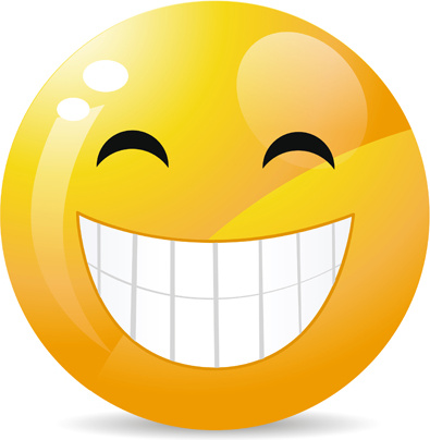 Emoji cười hé răng mang đến năng lượng tích cực