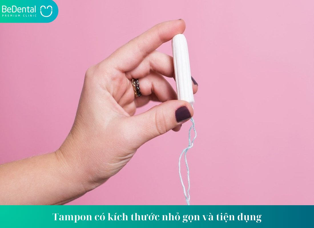 Tampon co kich thuoc nho gon va tien dung