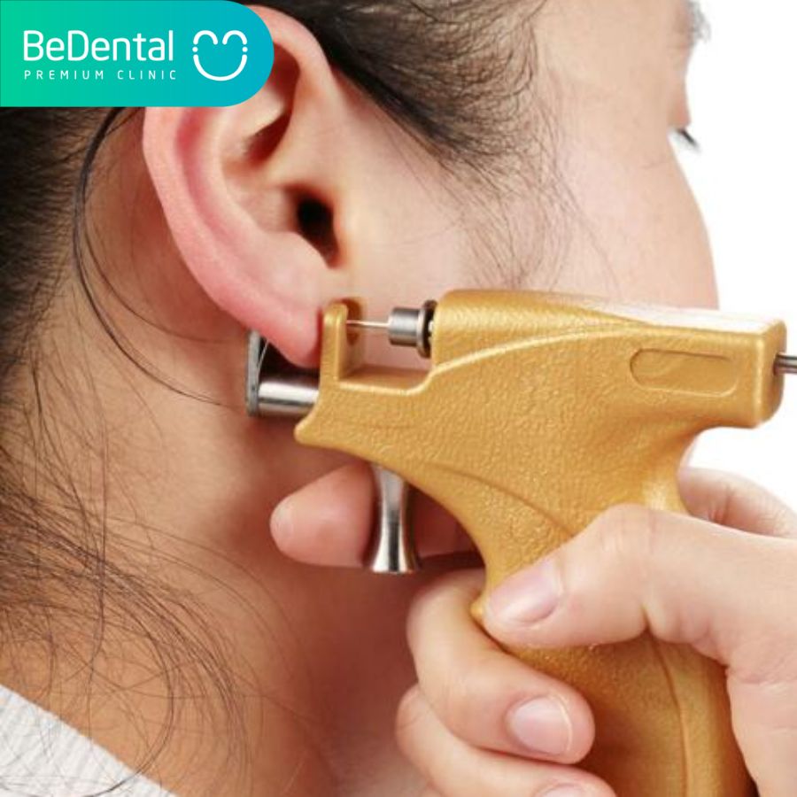 Thời gian hồi phục vết thương tùy thuộc vào vị trí bấm lỗ tai