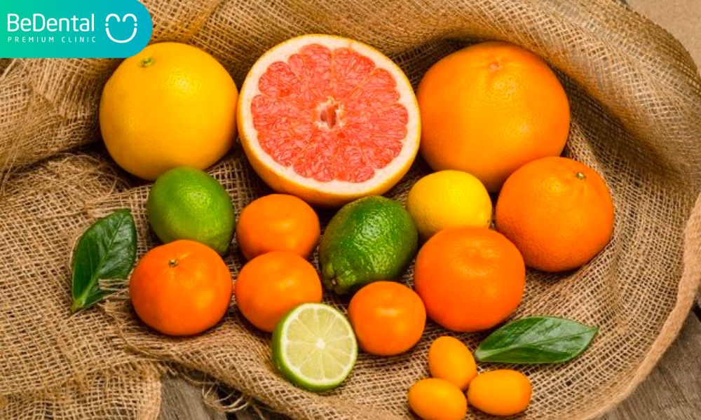 Trái cây giàu vitamin c hỗ trợ tình trạng đắng miệng