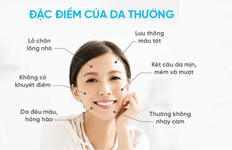Skincare và các bước skincare đơn giản dành cho bạn 8 Da thường là loại da lý tưởng mà ai cũng muốn sở hữu
