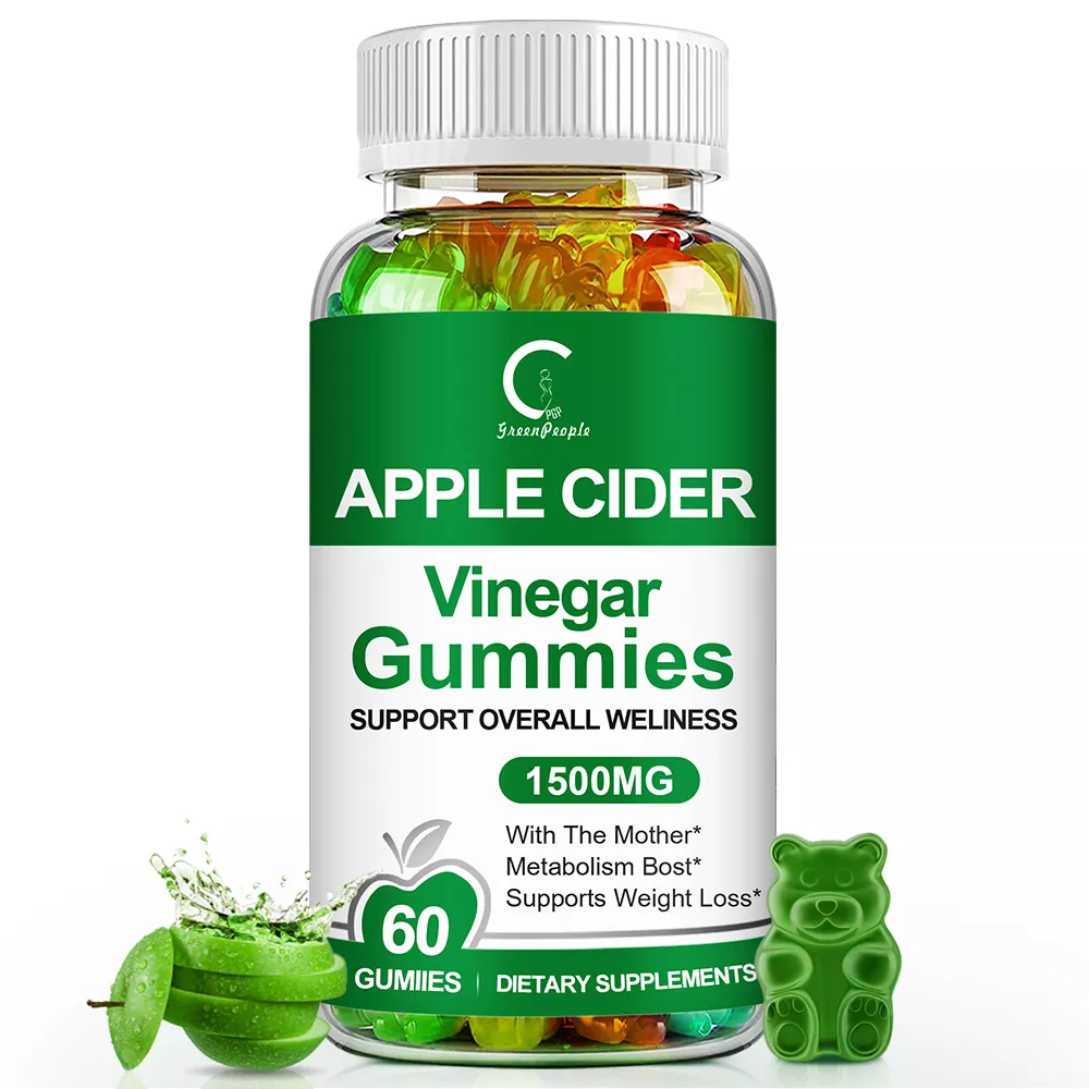 GPGP Green People Apple Cider Vinegar Gummies Keto Diet Fat Burner Keto Bear Gummies