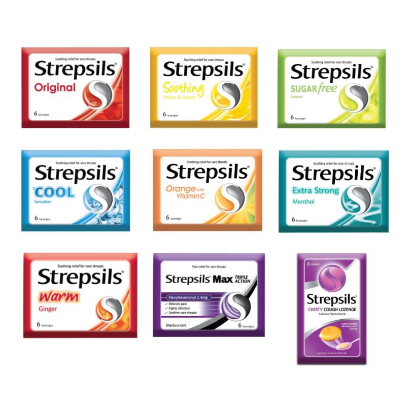 Cool Strepsils là viên ngậm kháng khuẩn giảm ho cho cả trẻ em và người lớn