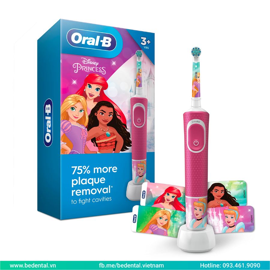 Bàn chải điện Oral-B Stages Power cho bé gái