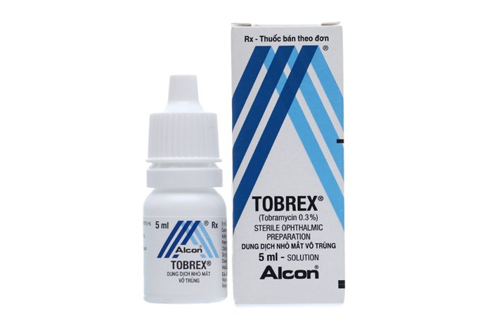 Thuốc nhỏ mắt Tobrex là loại thuốc kháng sinh trị viêm nhiễm ở mắt