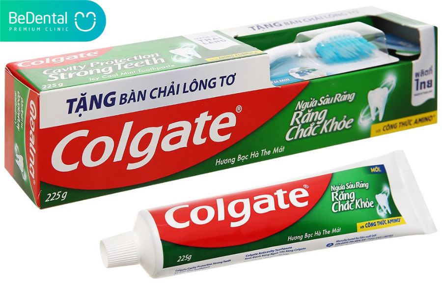 Kem đánh răng colgate có thể dùng để làm trắng răng dần dần
