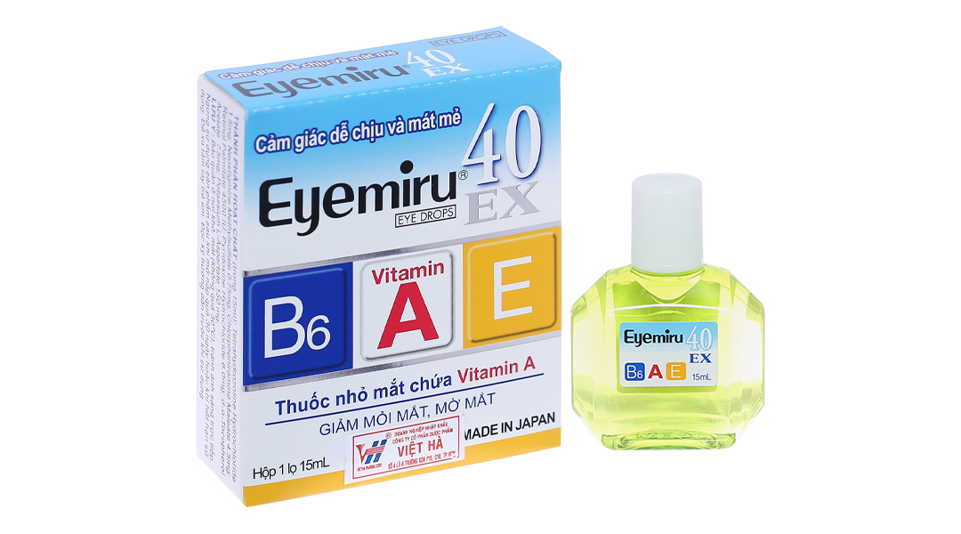 Thuốc nhỏ mắt Eyemiru 40 Ex là một loại thuốc tốt của Bản