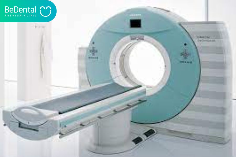 Có thể chụp CT để chuẩn đoán xem có bị viêm tuyến nước bọt không