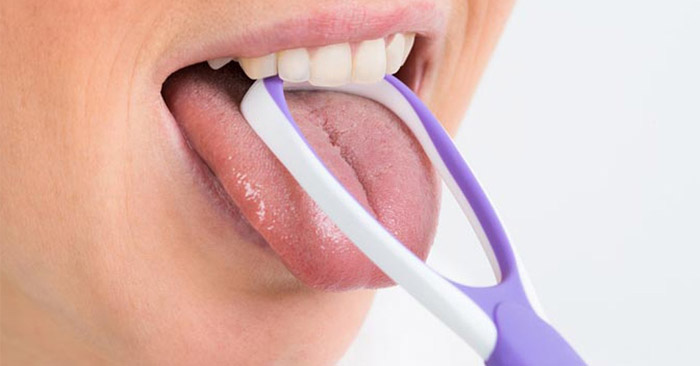 Làm sạch lưỡi thường xuyên giúp cải thiện hệ tiêu hóa