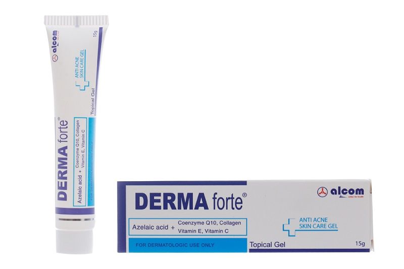 Gel giảm mụn và giảm thâm Derma Forte (1 5g) 