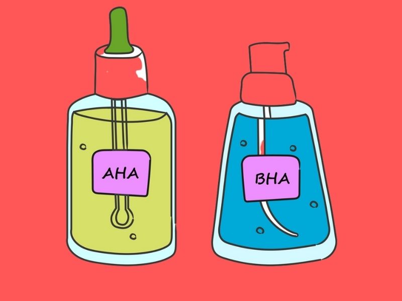 AHA và BHA trong mỹ phẩm là gì? Tác dụng chung của mỹ phẩm chứa AHA và BHA