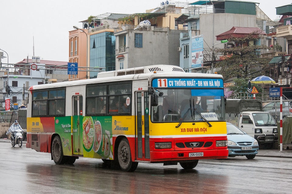 10 Means of Transportation in Vietnam: Bus