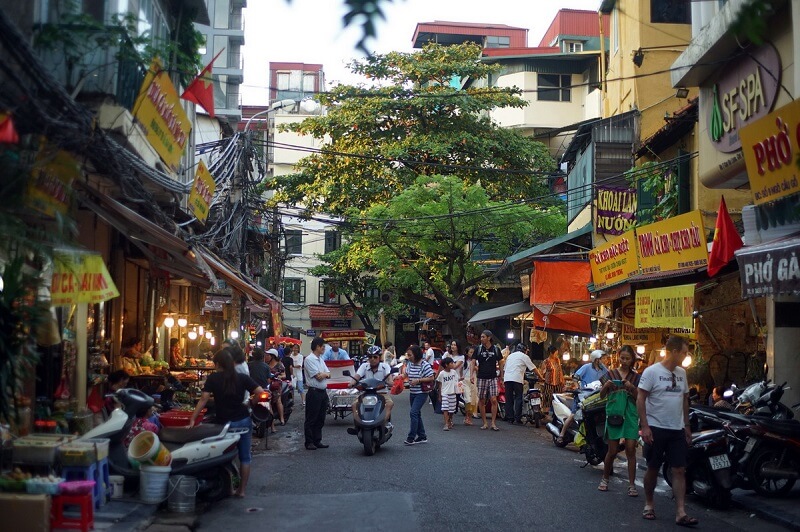 Market in Old quarter