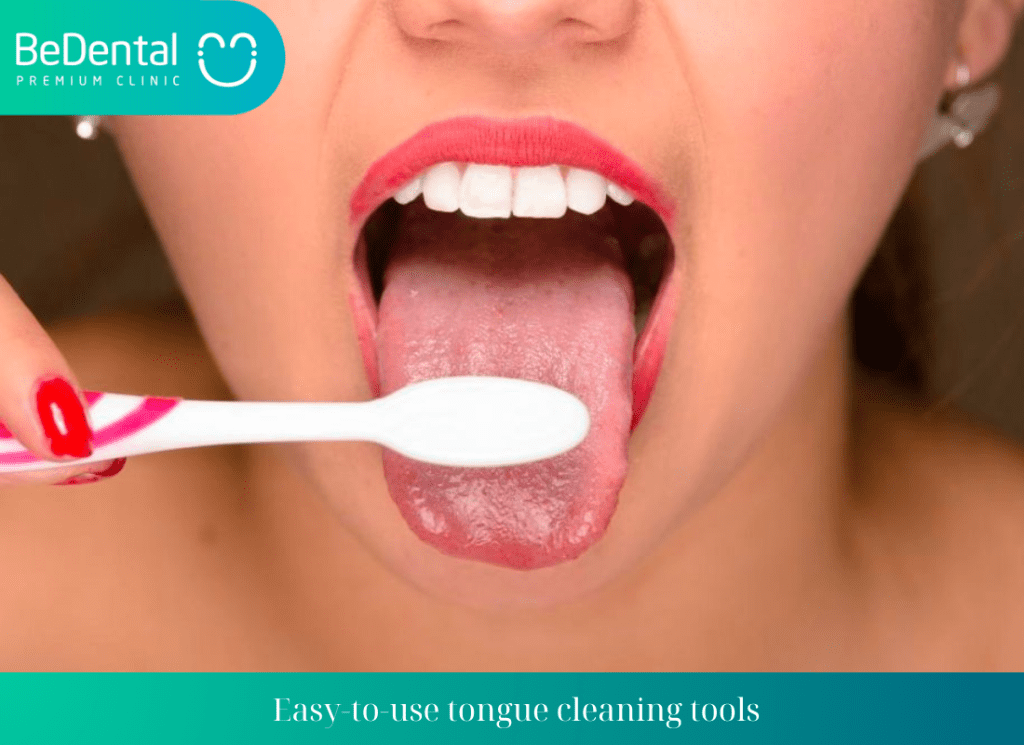 Easy to use tongue cleaning tools