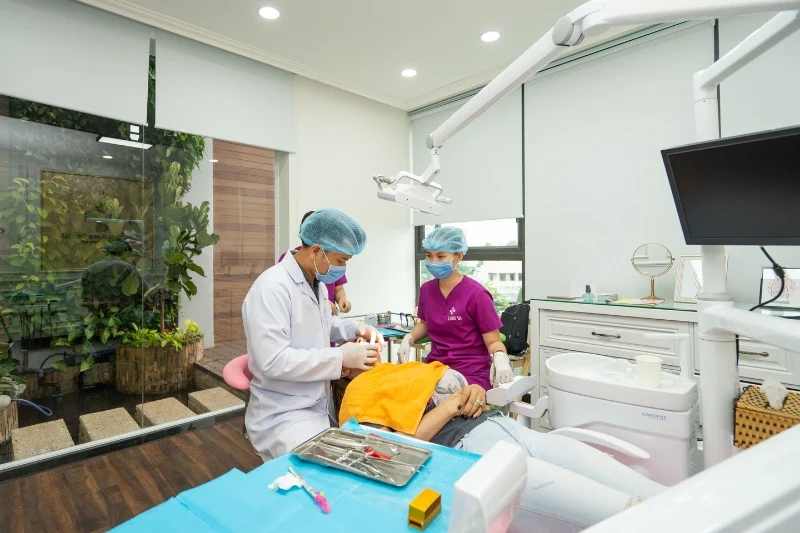 Dental Crowns After Nose Surgery in Vietnam