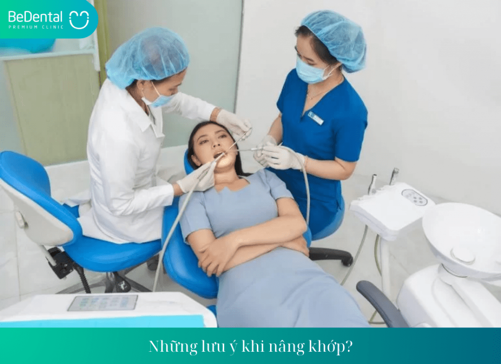 Những lưu ý khi nâng khớp?