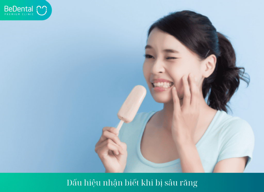 Dấu hiệu nhận biết khi bị sâu răng