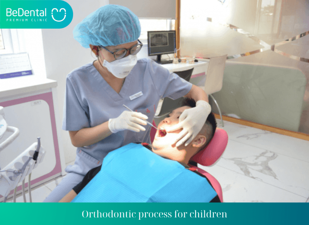 Orthodontic process for children