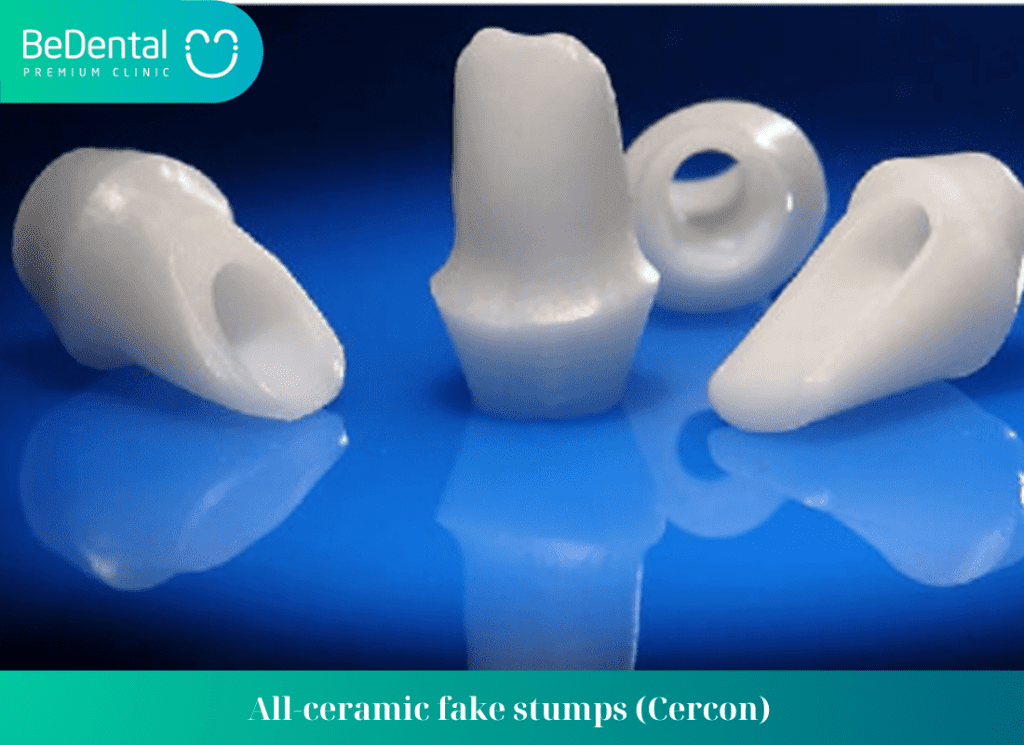 All ceramic fake stumps Cercon