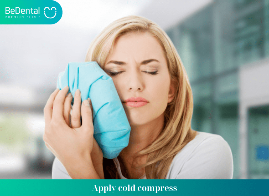 Apply cold compress