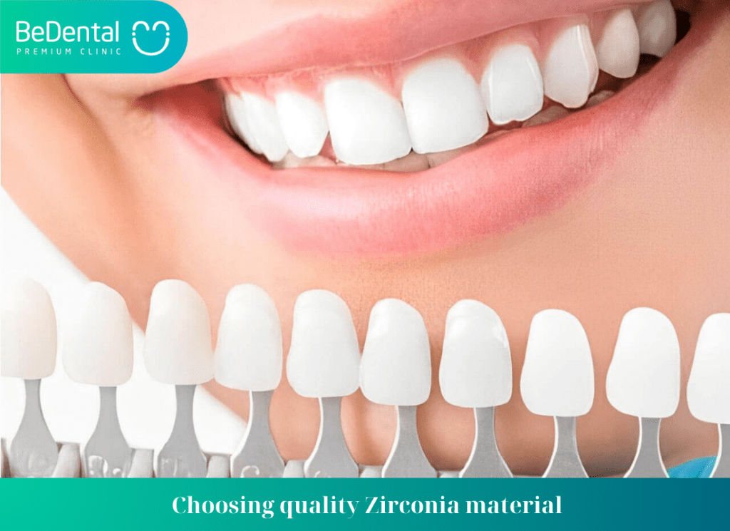 Choosing quality Zirconia material