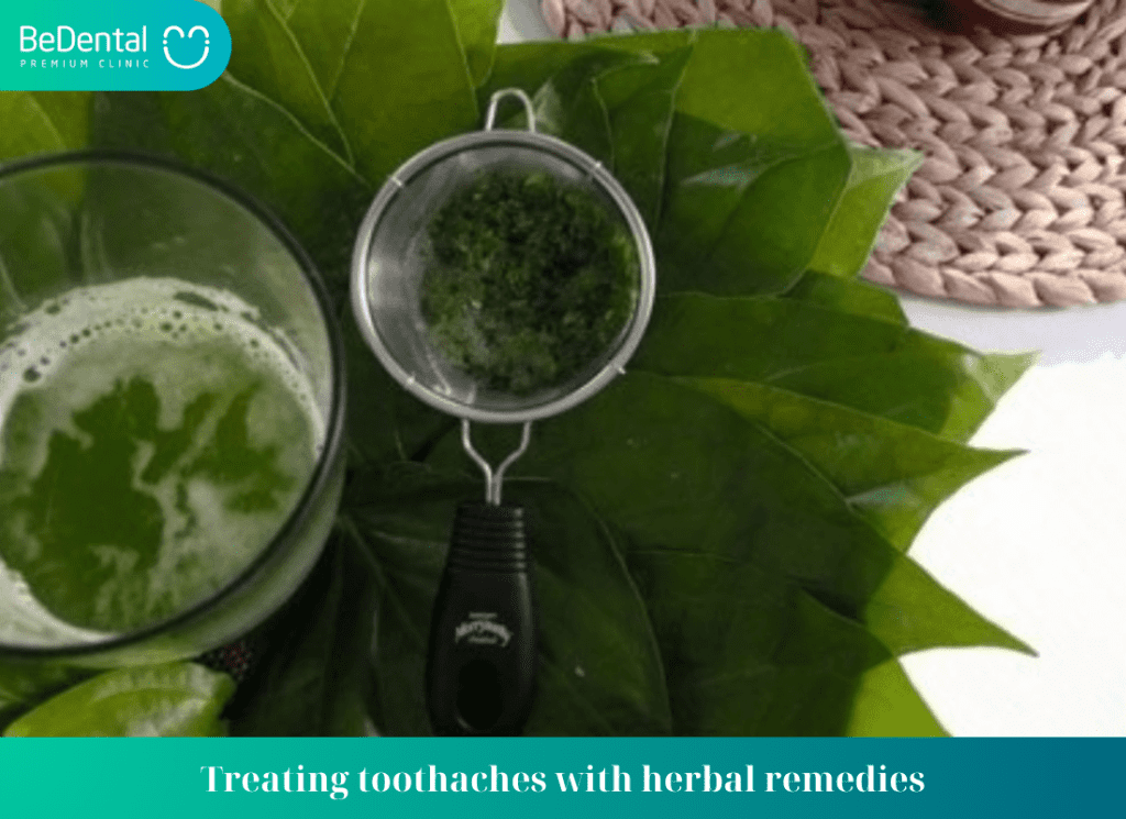 Treating toothaches with herbal remedies