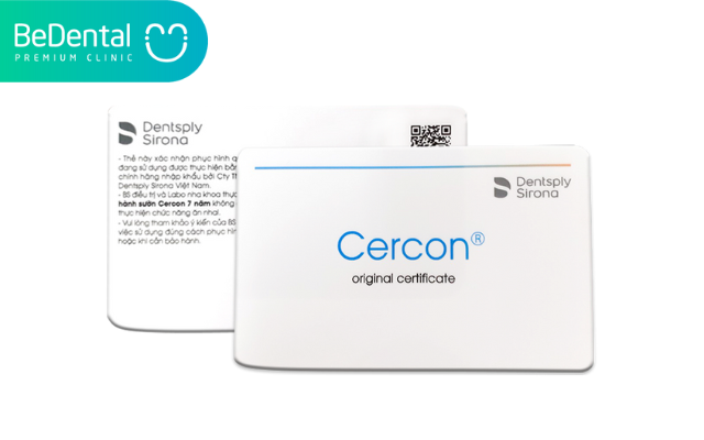 Thẻ bảo hành răng sứ Cercon HT 6 Thẻ bảo hành răng sứ Cercon HT