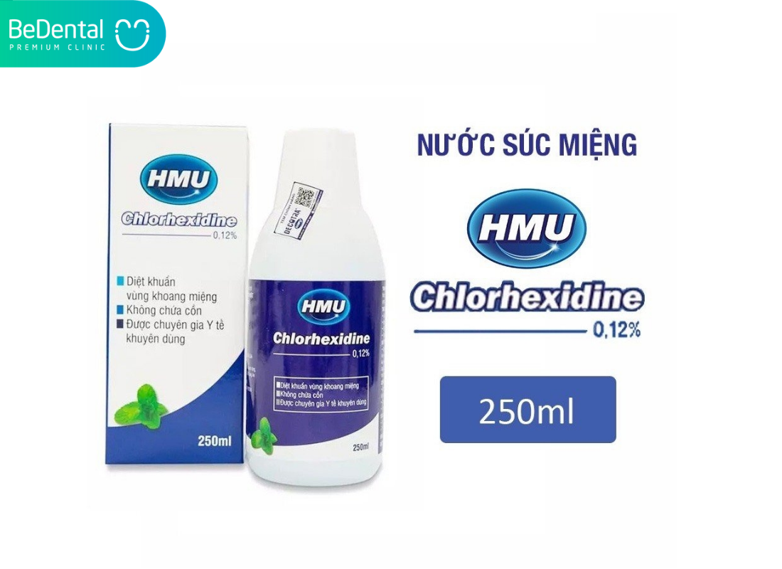 Nước súc miệng chlorhexidine
