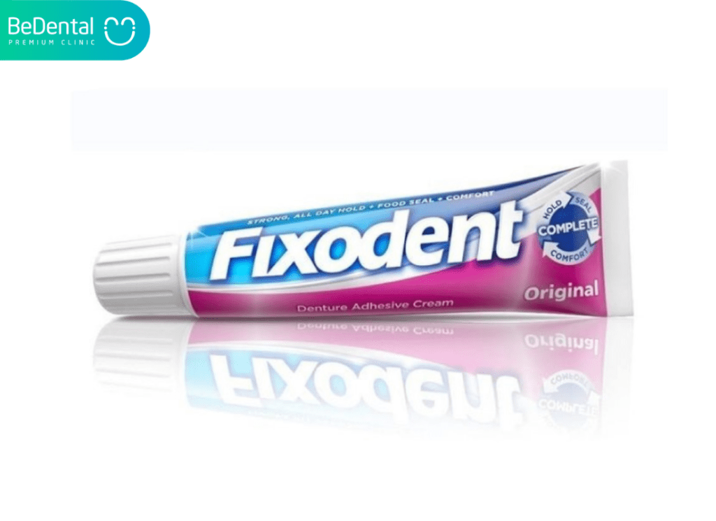 Keo dan rang su Fixodent