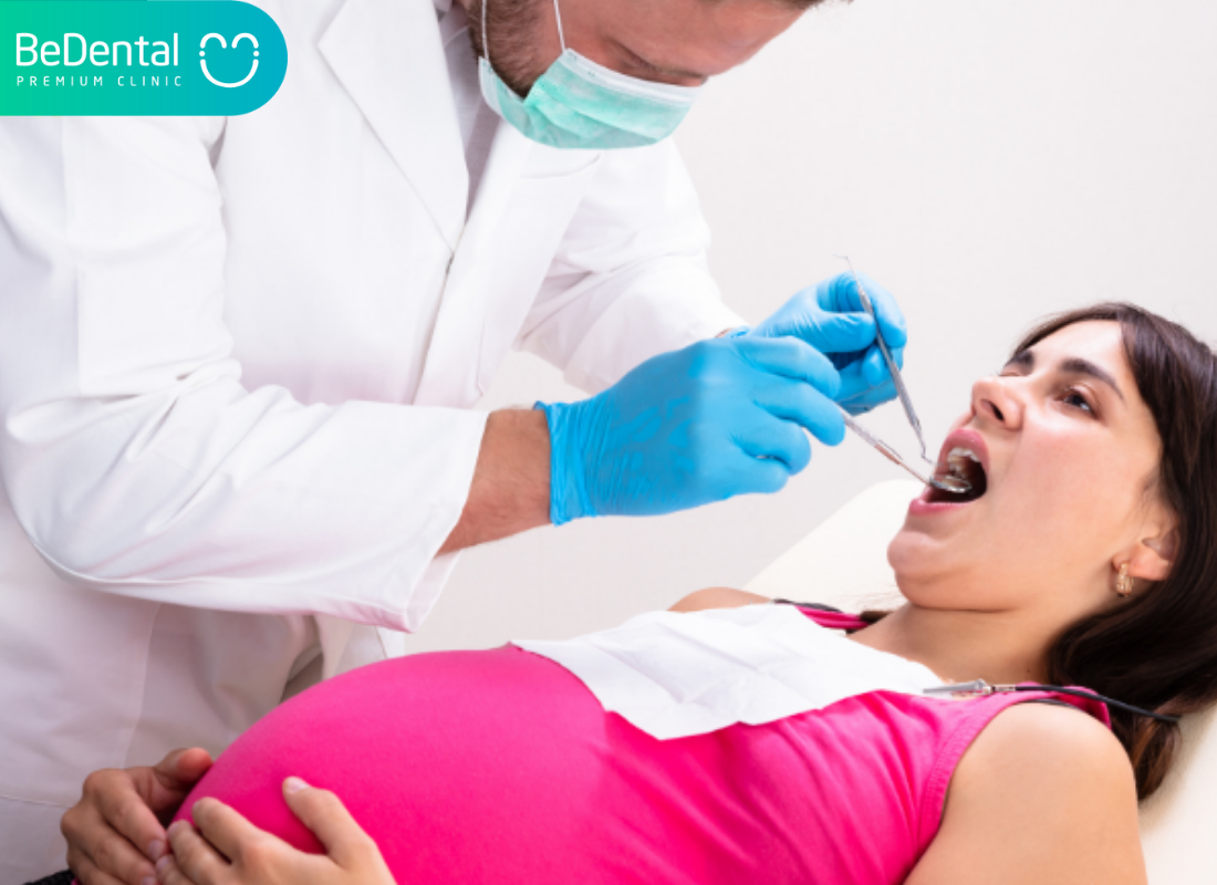 Co bau nho rang duoc khong