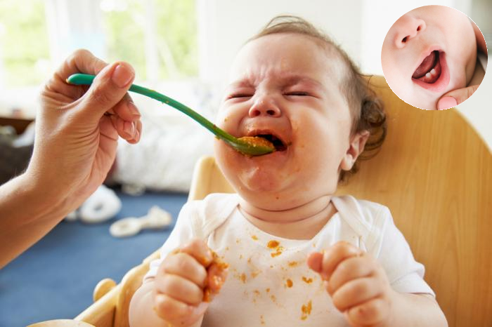 Vì sao bé mọc răng lại biếng ăn?