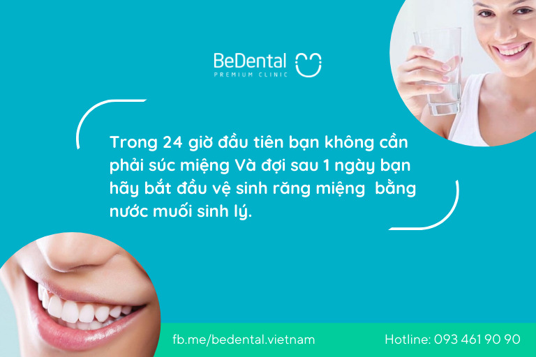 chăm sóc sau nhổ răng bệnh lý