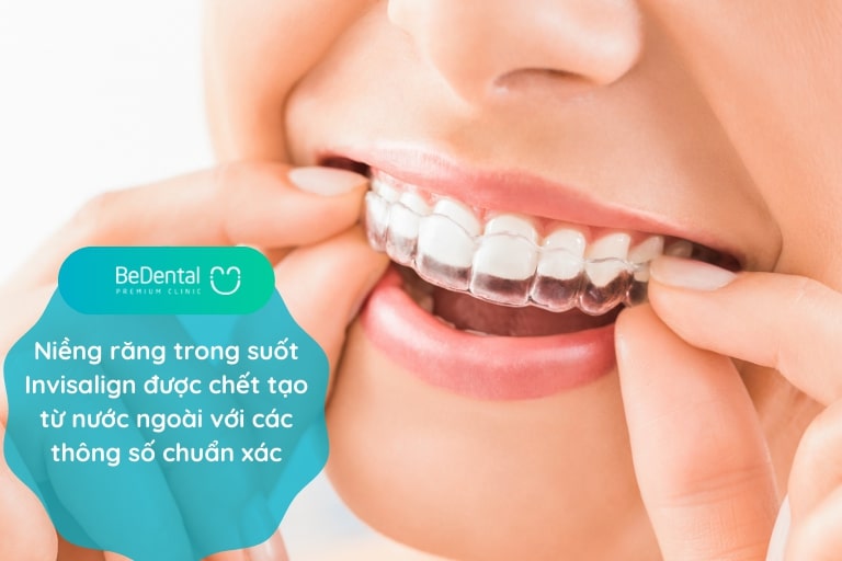 niềng răng invisalign mang lại hiệu quả cao cùng tình thẩm mỹ tuyệt đối